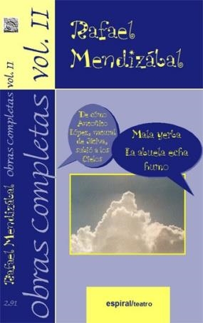 OBRAS COMPLETAS 2 (RAFAEL MENDIZABAL) | 9788424510268 | MENDIZABAL, RAFAEL | Librería Castillón - Comprar libros online Aragón, Barbastro