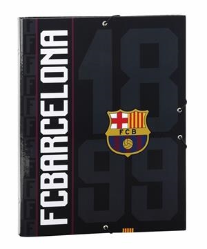 CARPETA FOLIO CLASIFICADORA F.C.BARCELONA BLACK 411725069 | 8412688271221 | Librería Castillón - Comprar libros online Aragón, Barbastro