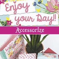 CARPETA Fº 4A 35 mm ACCESORIZE ENJOY YOUR DAY 45017 | 8412885122999 | Librería Castillón - Comprar libros online Aragón, Barbastro