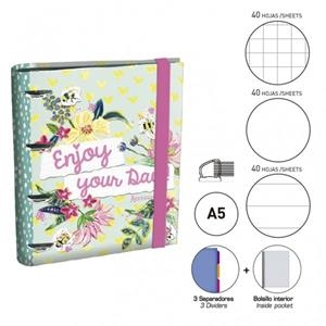 RINGBOOK A5 4A EQUIP ACCESSORIZE HELLO SUNSHINE 45507 | 8412885123040 | Librería Castillón - Comprar libros online Aragón, Barbastro