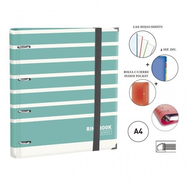 RINGBOOK EQUIP 4A COLOR BAND NARANJA 23054 | 8412885122364 | Librería Castillón - Comprar libros online Aragón, Barbastro