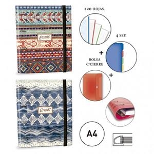 RINGBOOK EQUIP 4A KATACRAK ETHNIC NARANJA 116047 | 8412885113898 | Librería Castillón - Comprar libros online Aragón, Barbastro