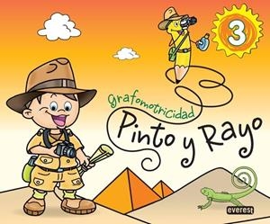 Pinto y Rayo 3. Grafomotricidad | 9788444173931 | Equipo Pinto y Rayo | Librería Castillón - Comprar libros online Aragón, Barbastro