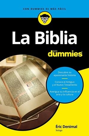 La Biblia para Dummies | 9788432903434 | Denimal, Eric | Librería Castillón - Comprar libros online Aragón, Barbastro