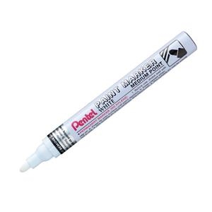 ROTULADOR MARCADOR PENTEL MMP10 BLANCO PUNTA 2.5MM PAINT MARKER | 884851025340 | Librería Castillón - Comprar libros online Aragón, Barbastro