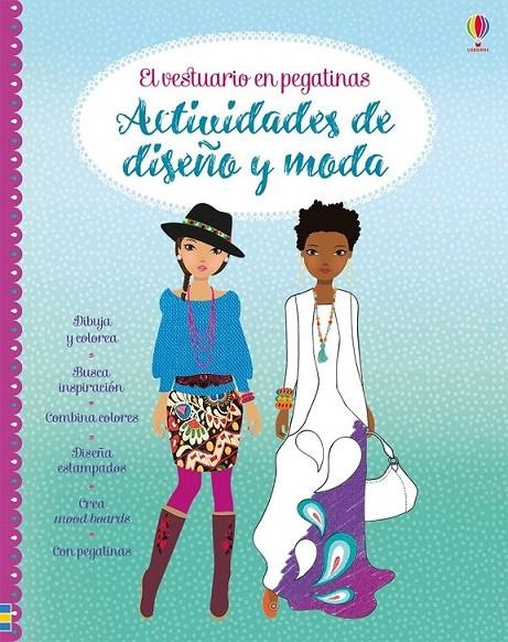 Actividades de diseño y moda - El vestuario en pegatinas | 9781474932431 | WATT, FIONA | Librería Castillón - Comprar libros online Aragón, Barbastro