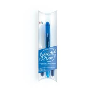 PLUMA ESTILOGRÁFICA AZUL + 3 CARTUCHOS DE TINTA AZUL - SPLENDID PEN | 879426008699 | Librería Castillón - Comprar libros online Aragón, Barbastro