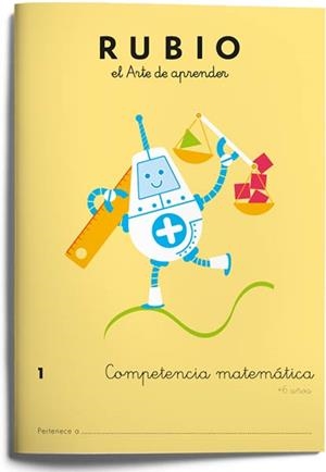 COMPETENCIA MATEMÁTICA 1 : + 6 años | 9788416744107 | RUBIO | Librería Castillón - Comprar libros online Aragón, Barbastro
