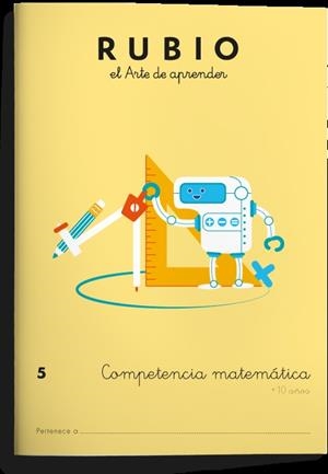 COMPETENCIA MATEMÁTICA 5 : + 10 años | 9788416744145 | ENRIQUE RUBIO POLO, S.L.U | Librería Castillón - Comprar libros online Aragón, Barbastro