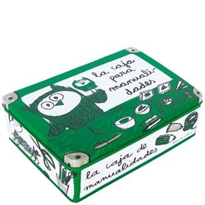 CAJA METÁLICA ANNA LLENAS LA CAJA PARA MANUALIDADES | 8431010135796 | LLENAS, ANNA | Librería Castillón - Comprar libros online Aragón, Barbastro