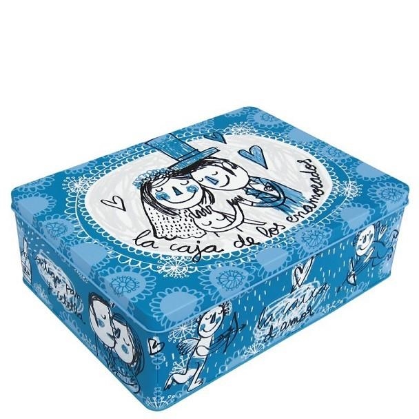 CAJA METÁLICA ANNA LLENAS LA CAJA DE LOS ENAMORADOS | 8431010123663 | LLENAS, ANNA | Librería Castillón - Comprar libros online Aragón, Barbastro
