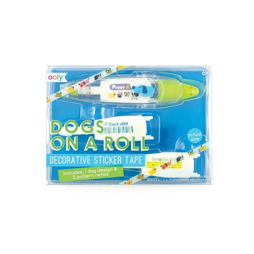OWL ON A ROLL - PEGATINAS EN ROLLO DECORATIVAS DOGS + 2 REPUESTOS | 879426008446 | Librería Castillón - Comprar libros online Aragón, Barbastro