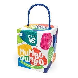 MUMBO JUMBO MARKERS - ROTULADORES MAXI 16 COLORES PUNTA CÓNICA | 879426008347 | Librería Castillón - Comprar libros online Aragón, Barbastro