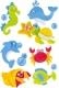 SET FIGURAS GOMA EVA ADHESIVAS 3D ANIMALES ACUÁTICOS GRAFOPLAS 68048108 | 8413623805457 | Librería Castillón - Comprar libros online Aragón, Barbastro