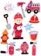 SET FIGURAS GOMA EVA ADHESIVAS 3D BMBERO GRAFOPLAS 68048205 | 8413623805518 | Librería Castillón - Comprar libros online Aragón, Barbastro
