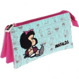 PORTATODO TRIPLE MAFALDA 2017 VIÑETAS 37540606 | 8413623772940 | Librería Castillón - Comprar libros online Aragón, Barbastro