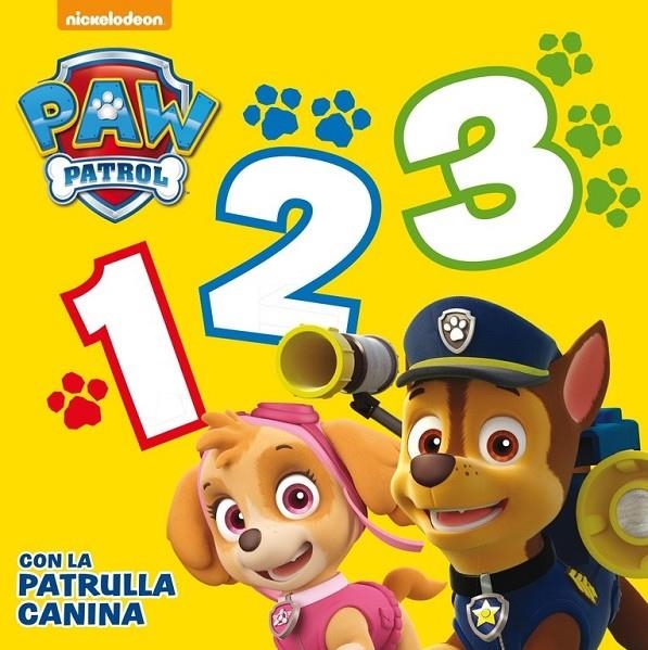 1, 2, 3 con la Patrulla Canina (Paw Patrol - Patrulla Canina. Todo cartón) | 9788448844233 | NICKELODEON | Librería Castillón - Comprar libros online Aragón, Barbastro