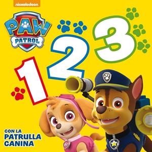 1, 2, 3 con la Patrulla Canina (Paw Patrol - Patrulla Canina. Todo cartón) | 9788448844233 | NICKELODEON | Librería Castillón - Comprar libros online Aragón, Barbastro
