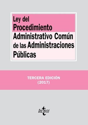 Ley del Procedimiento Administrativo Común de las Administraciones Públicas | 9788430971466 | Editorial Tecnos | Librería Castillón - Comprar libros online Aragón, Barbastro