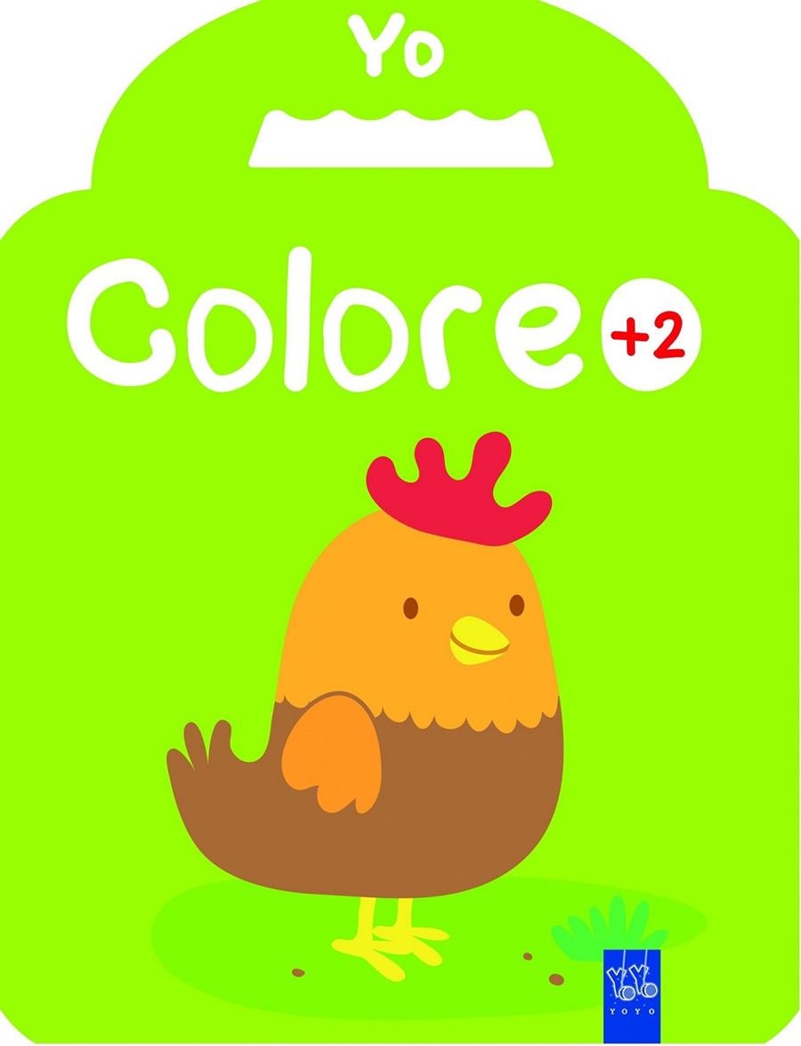 Yo coloreo +2. Gallina | 9788408164579 | YOYO | Librería Castillón - Comprar libros online Aragón, Barbastro