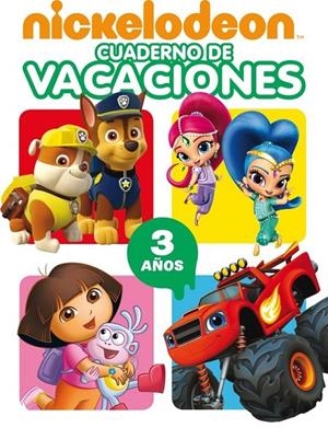 Cuaderno de vacaciones Nickelodeon. 3 años | 9788437201467 | Nickelodeon | Librería Castillón - Comprar libros online Aragón, Barbastro