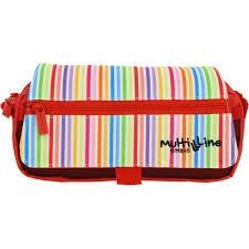 PORTATODO TRIPLE MULTILINE  ROJO RAYAS | 8413623773039 | Librería Castillón - Comprar libros online Aragón, Barbastro