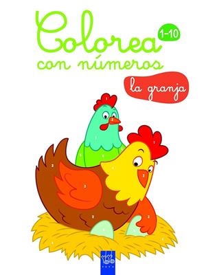 La granja - Colorea con números 1-10 | 9788408164920 | YOYO | Librería Castillón - Comprar libros online Aragón, Barbastro