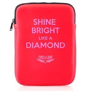 FUNDA NEOPRENO ORDENADOR Ó TABLET ROJA CHIC & LOVE 9.7" 16754 | 8422593167540 | Librería Castillón - Comprar libros online Aragón, Barbastro