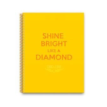 CUADERNO ESPIRAL MIQUELRIUS AMARILLO CHIC & LOVE A4 120H CLA 47019 | 8422593470190 | Librería Castillón - Comprar libros online Aragón, Barbastro