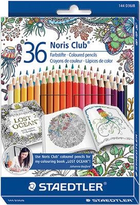 LAPICES DE COLORES STAEDTLER NORIS CLUB 36 COLORES 144 D36JB | 4007817025086 | Librería Castillón - Comprar libros online Aragón, Barbastro