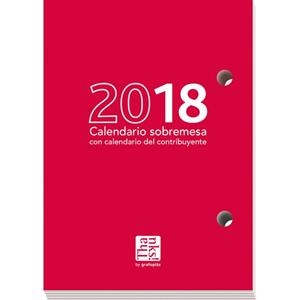 CALENDARIO SOBREMESA TACO PARA 2 ANILLAS 8.3 X 11 CM 2018  | 8413623947966 | Librería Castillón - Comprar libros online Aragón, Barbastro