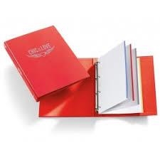 CARPEBLOC 4A 25 mm ROJO LOGO CHIC & LOVE 20811 | 8422593208113 | Librería Castillón - Comprar libros online Aragón, Barbastro