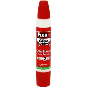 PEGAMENTO COLA BLANCA 35 GR FIXO GLUE CON APLICADOR DOBLE | 8413623027644 | Librería Castillón - Comprar libros online Aragón, Barbastro