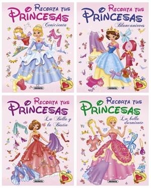 Recorta tus princesas (4 títulos) | 9788467703504 | Susaeta, Equipo | Librería Castillón - Comprar libros online Aragón, Barbastro
