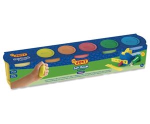 PASTA DE MODELAR BLANDA JOVI BLANDIVER PACK 5 BOTES SURTIDOS COLORES FLUOR DE 125CC SOFT DOUGH | 8412027007948 | Librería Castillón - Comprar libros online Aragón, Barbastro