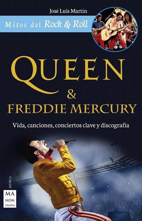 Queen & Freddie Mercury | 9788494696114 | Martín Caperote, José Luis | Librería Castillón - Comprar libros online Aragón, Barbastro