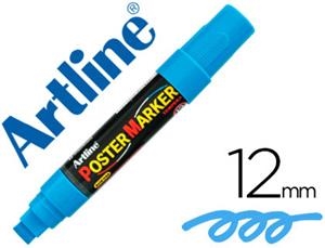 ROTULADOR ARTLINE POSTER MARKER EPP-12-AZU PUNTA REDONDA 12MM COLOR AZUL | 4974052851612 | Librería Castillón - Comprar libros online Aragón, Barbastro