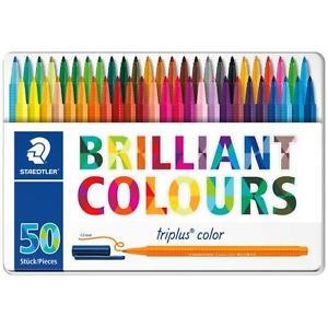CAJA METÁLICA STAEDTLER 30 ROTULADORES TRIPLUS COLOR 323 M30 | 4007817337141 | Librería Castillón - Comprar libros online Aragón, Barbastro