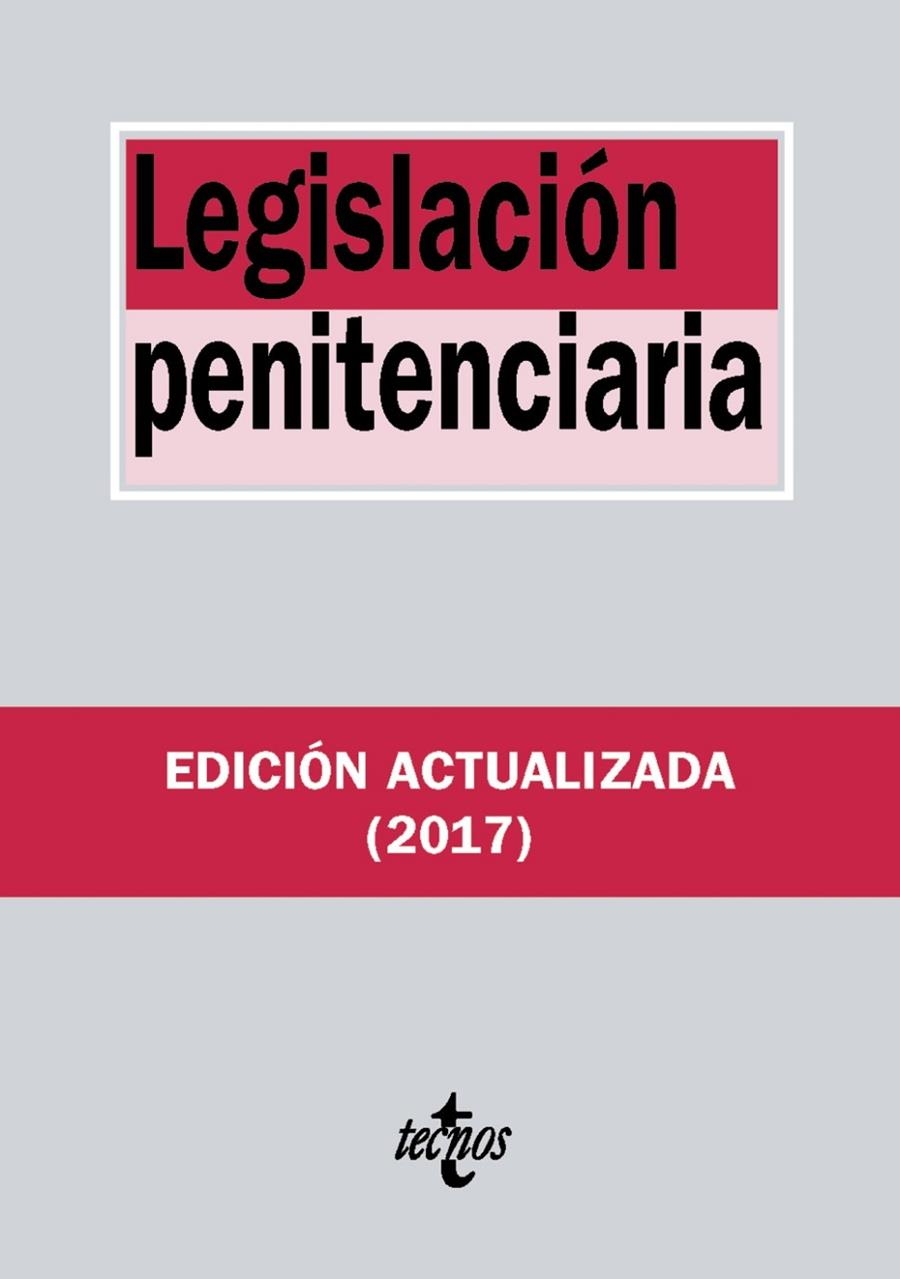 Legislación penitenciaria | 9788430972609 | Editorial Tecnos | Librería Castillón - Comprar libros online Aragón, Barbastro