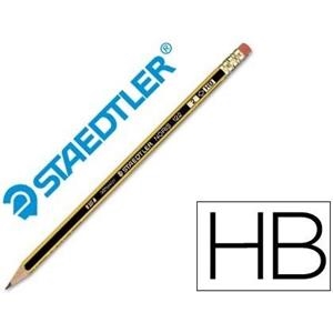 LAPIZ STAEDTLER NORIS 2 / HB CON GOMA 122-HB | 4007817106365 | Librería Castillón - Comprar libros online Aragón, Barbastro