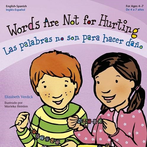 Words are not for Hurting / Las palabras no son para hacer daño | 9788427141223 | Verdick, Elizabeth | Librería Castillón - Comprar libros online Aragón, Barbastro
