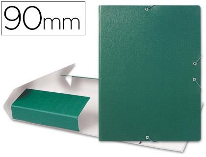 Carpeta proyectos liderpapel folio lomo 90mm carton gofrado verdel 37356 | 8423473373563 | Librería Castillón - Comprar libros online Aragón, Barbastro