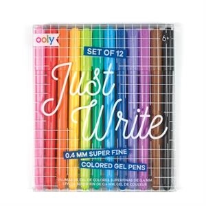 % MINI ROTULADORES DE GEL 0.4 mm 12 UD - JUST WRITE 132083 | 879426009191 | Librería Castillón - Comprar libros online Aragón, Barbastro