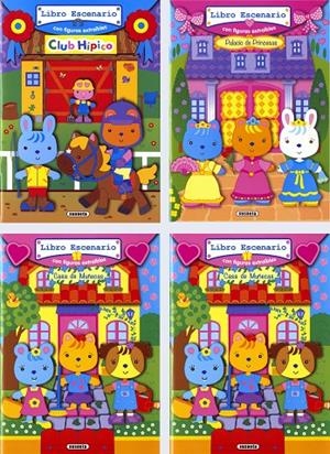 Libro escenario con figuras extraíbles (4 títulos) - precio unidad | 9788467753752 | Susaeta, Equipo | Librería Castillón - Comprar libros online Aragón, Barbastro