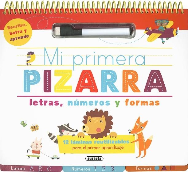 Mi primera pizarra de letras, números y formas | 9788467759112 | Susaeta, Equipo | Librería Castillón - Comprar libros online Aragón, Barbastro