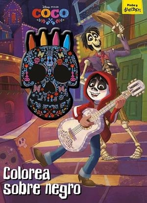 Coco. Colorea sobre negro | 9788416913718 | Disney | Librería Castillón - Comprar libros online Aragón, Barbastro