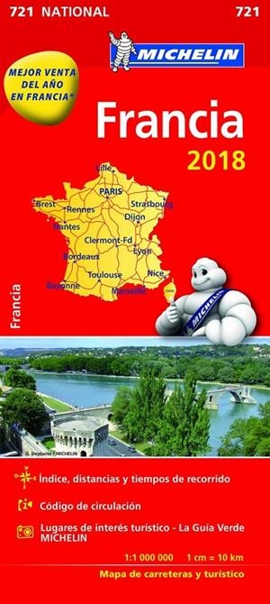 Mapa National Francia | 9782067226524 | VV.AA. | Librería Castillón - Comprar libros online Aragón, Barbastro
