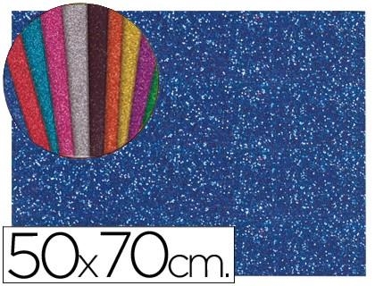 GOMA EVA CON PURPURINA LIDERPAPEL 50X70CM 60G/M2 ESPESOR 2MM AZUL OSCURO | 8423473860377 | Librería Castillón - Comprar libros online Aragón, Barbastro