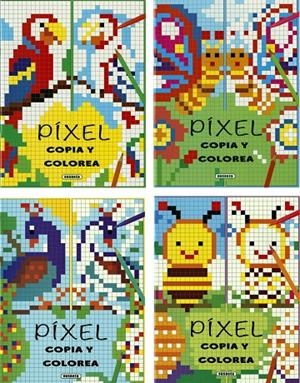Píxel, copia y colorea -4 títulos- precio unidad | 9788467756142 | Susaeta, Equipo | Librería Castillón - Comprar libros online Aragón, Barbastro