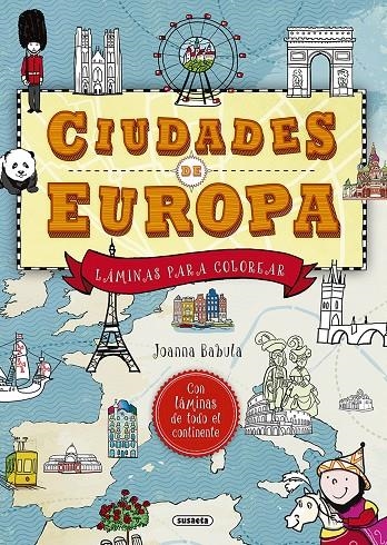 Ciudades de Europa láminas para colorear | 9788467758115 | Susaeta, Equipo | Librería Castillón - Comprar libros online Aragón, Barbastro